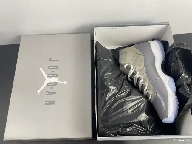 Reps TB Air CT8012 11 'Cool Jordan Retro 005 Grey' 0605